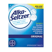 Bayer Corporation 54605 Bayer Original Alka-Seltzer Effervescent Tablets (72 Tablets Per Box)